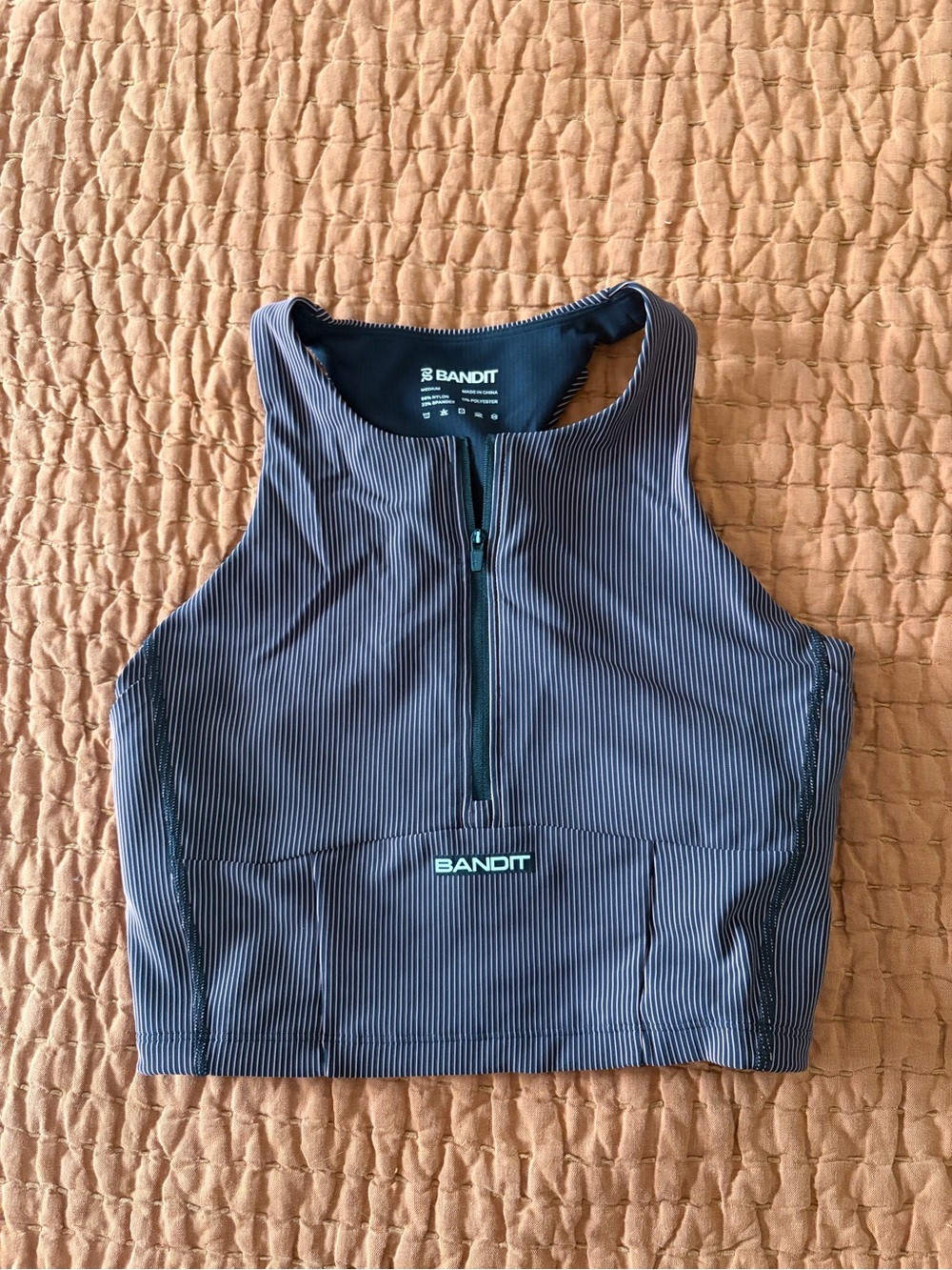 Bandit Cadence Zip-Front Crop
